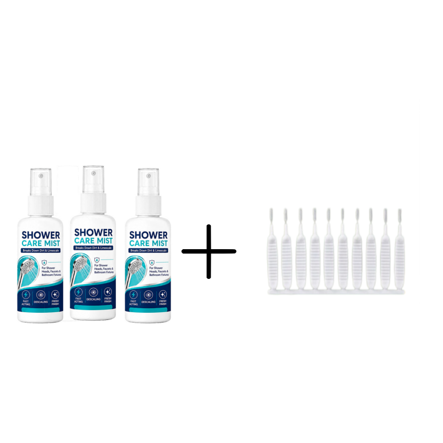 ✨Fast-Acting Shower Limescale Remover Spray – Dissolves stubborn mineral deposits & hard water stains. Restores water flow & shine – just spray & wipe! 🚿🧼