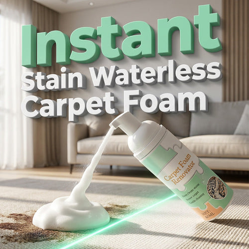 🔥 TODAY’S SPECIAL OFFER |✨Healrize® Fast-Acting Waterless Carpet Foam Stain Remover – Deep Clean in Minutes🚚