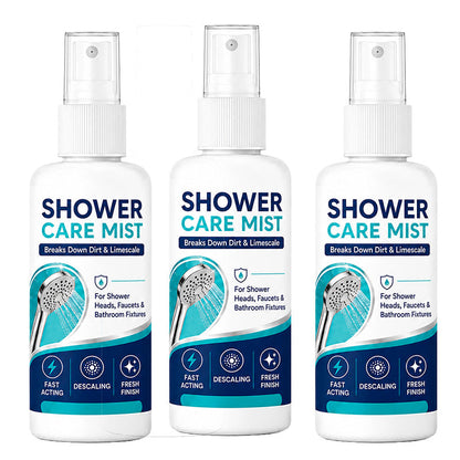 ✨Fast-Acting Shower Limescale Remover Spray – Dissolves stubborn mineral deposits & hard water stains. Restores water flow & shine – just spray & wipe! 🚿🧼